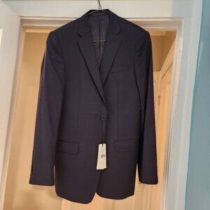 (NWT) Versace Collection Suit, Blu Notte